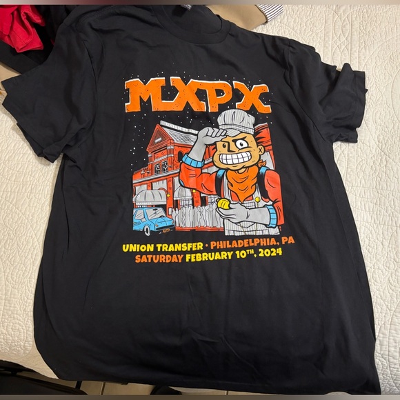 Like New MxPx Union Transfer February 10, 2024 Show Philadelphia, PA - Men’s XL - Picture 1 of 3